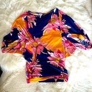 Bright and colorful top